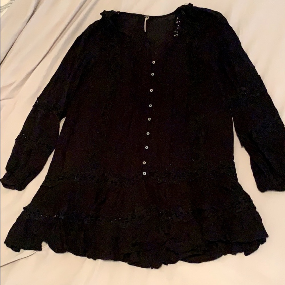 Black free people tunic/ dress